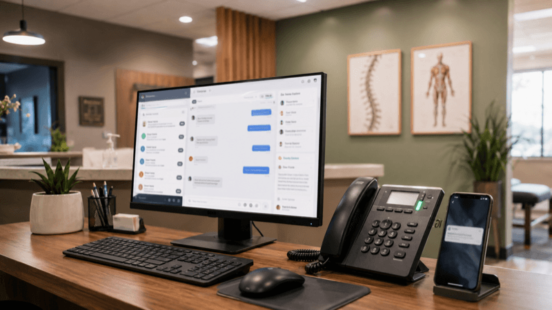 AI answering patient calls and messages instantly across every channel